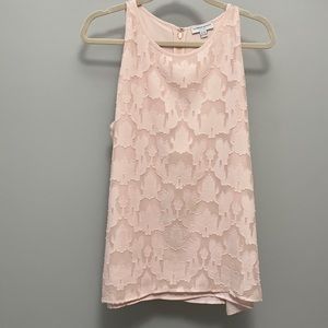 Pale pink dressy tank top